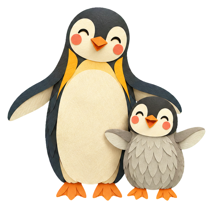 Preview for Mothers Day Mother Penguin