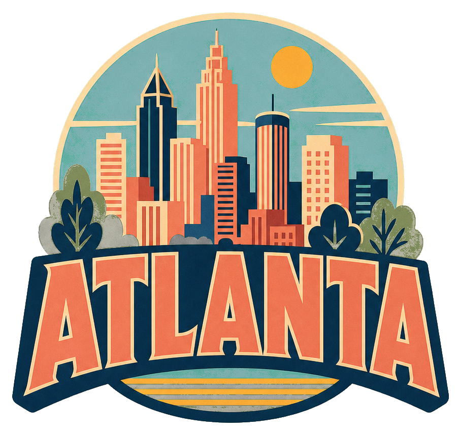 Preview for Atlanta Skyline Sticker