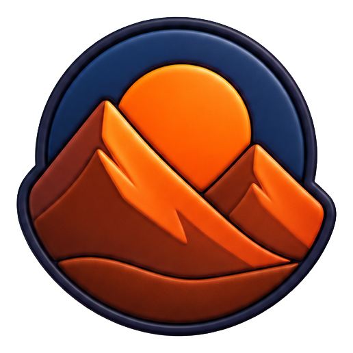 Preview for Mountain Sunset Sticker