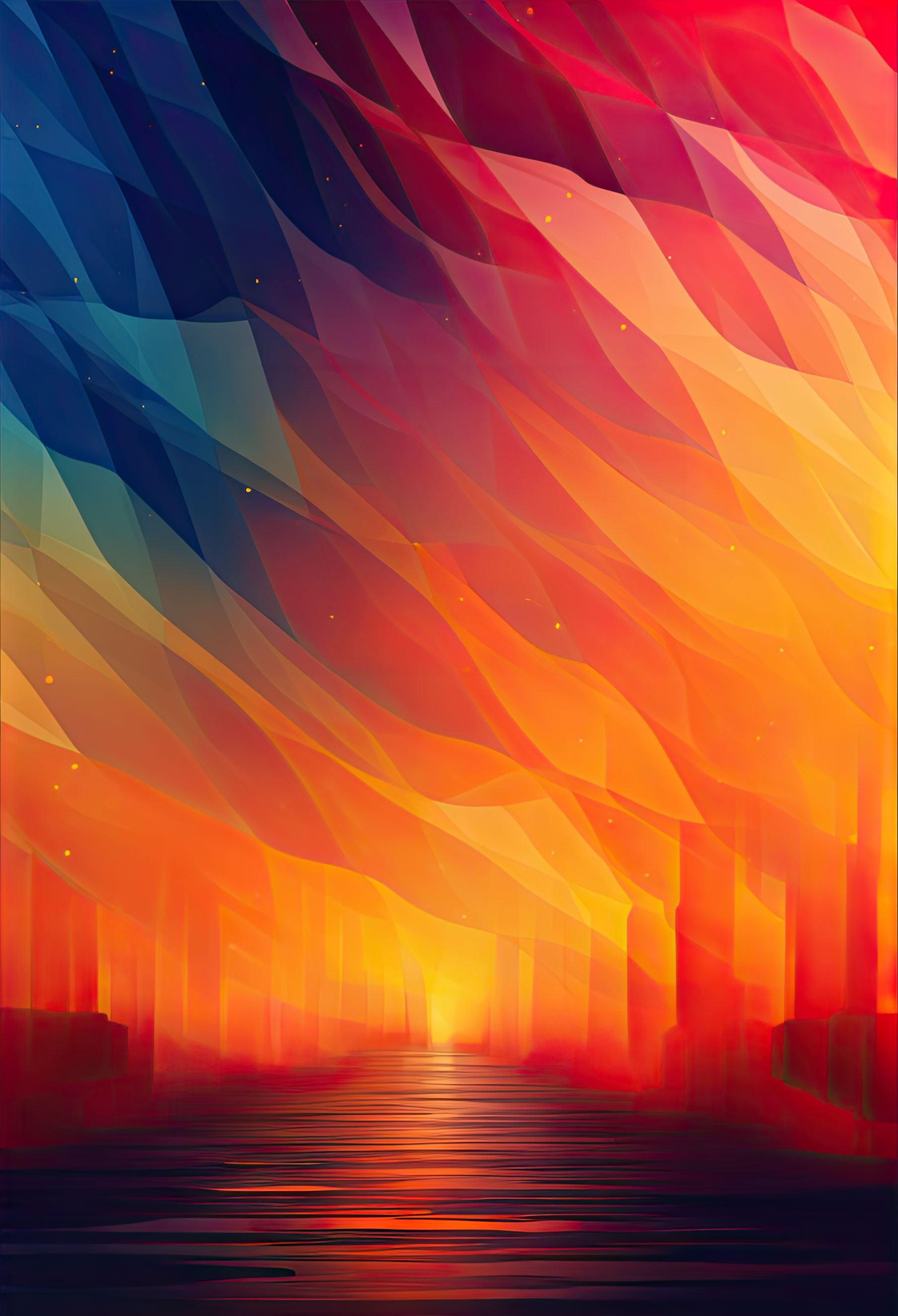 Preview for Vibrant-abstract-landscape-new-year-background-06596