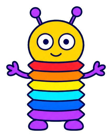 Preview for Funny Cartoon Alien Sticker For Creative Designs