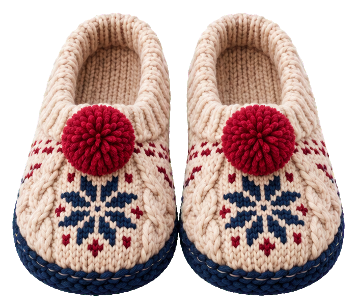 Preview for Knit Winter Slippers