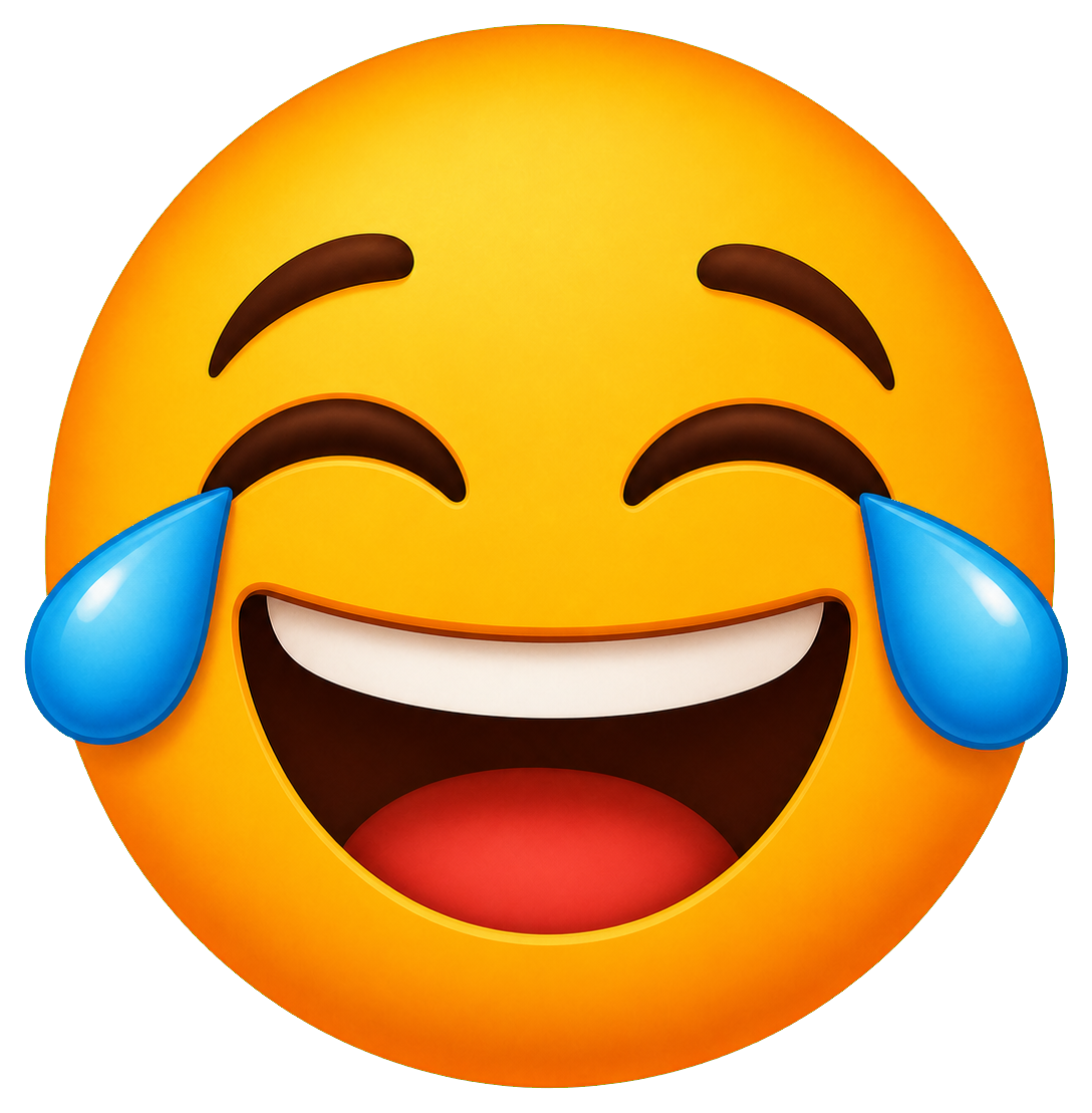 Preview for Cry Laugh Face Sticker