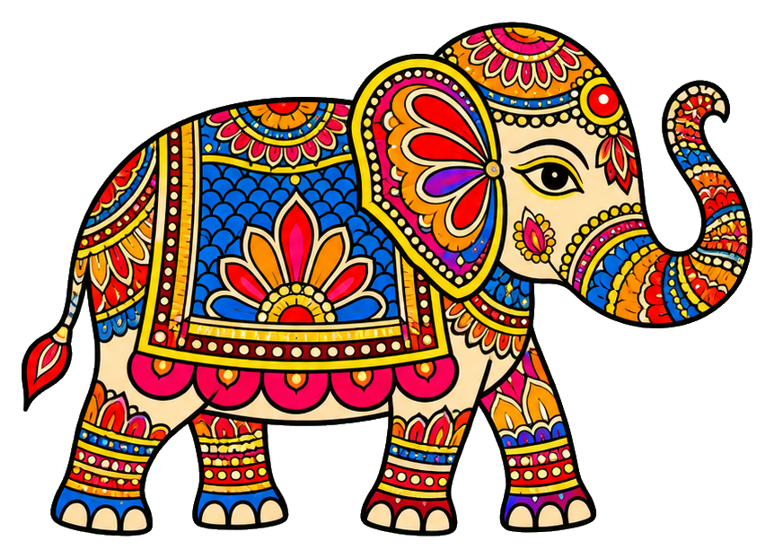Preview for Diwali Festive Elephant