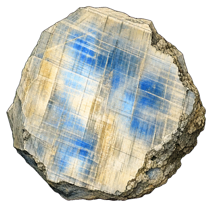 Preview for Feldspar Moonstone Specimen Sticker