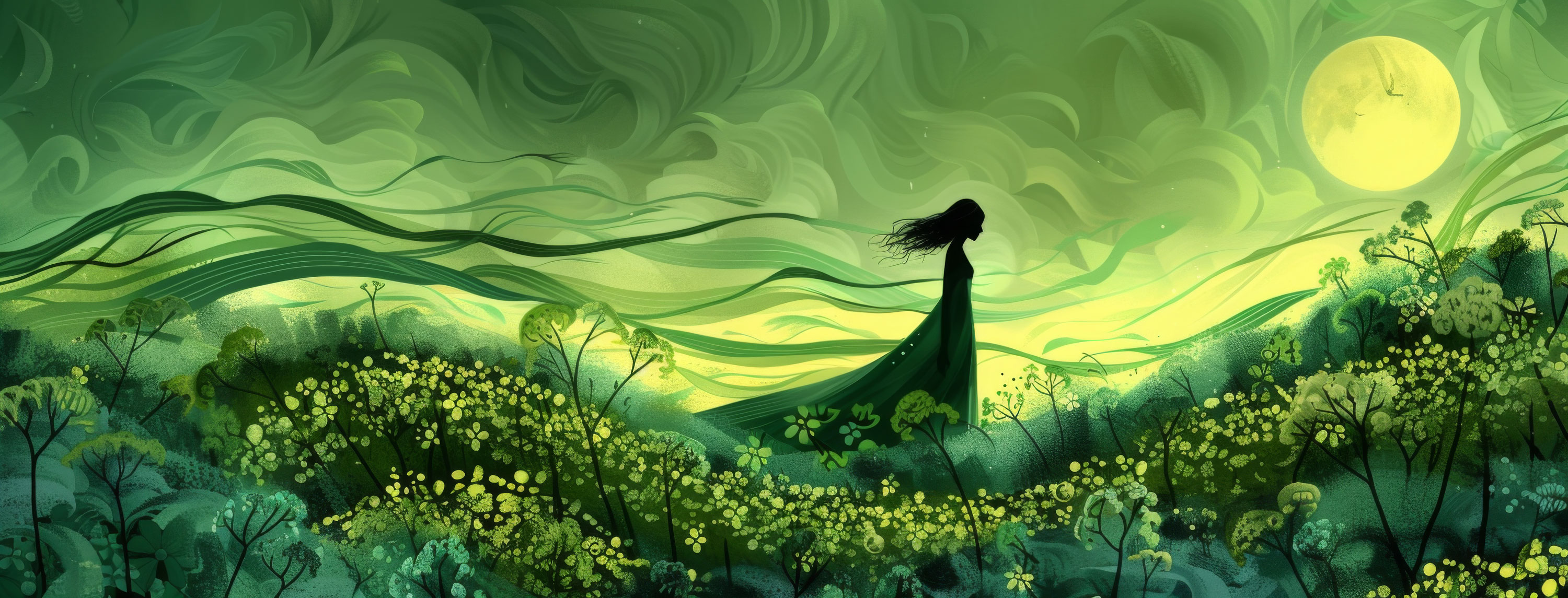 Preview for Moonlit-landscape-silhouette-st-patricks-background-ea765