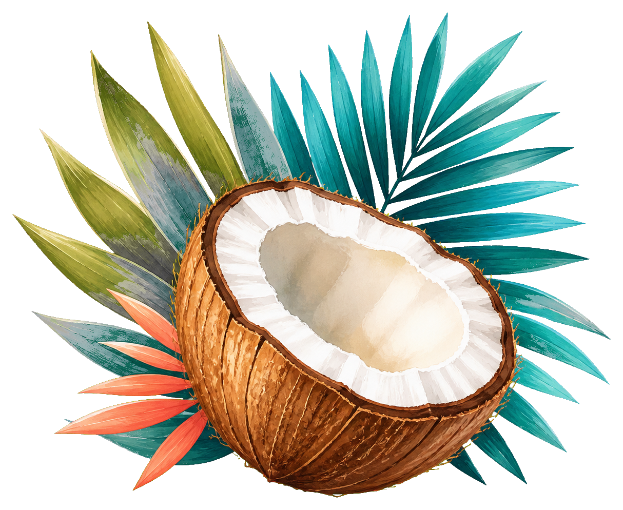 Preview for Coconut Palm Leaf Sticker