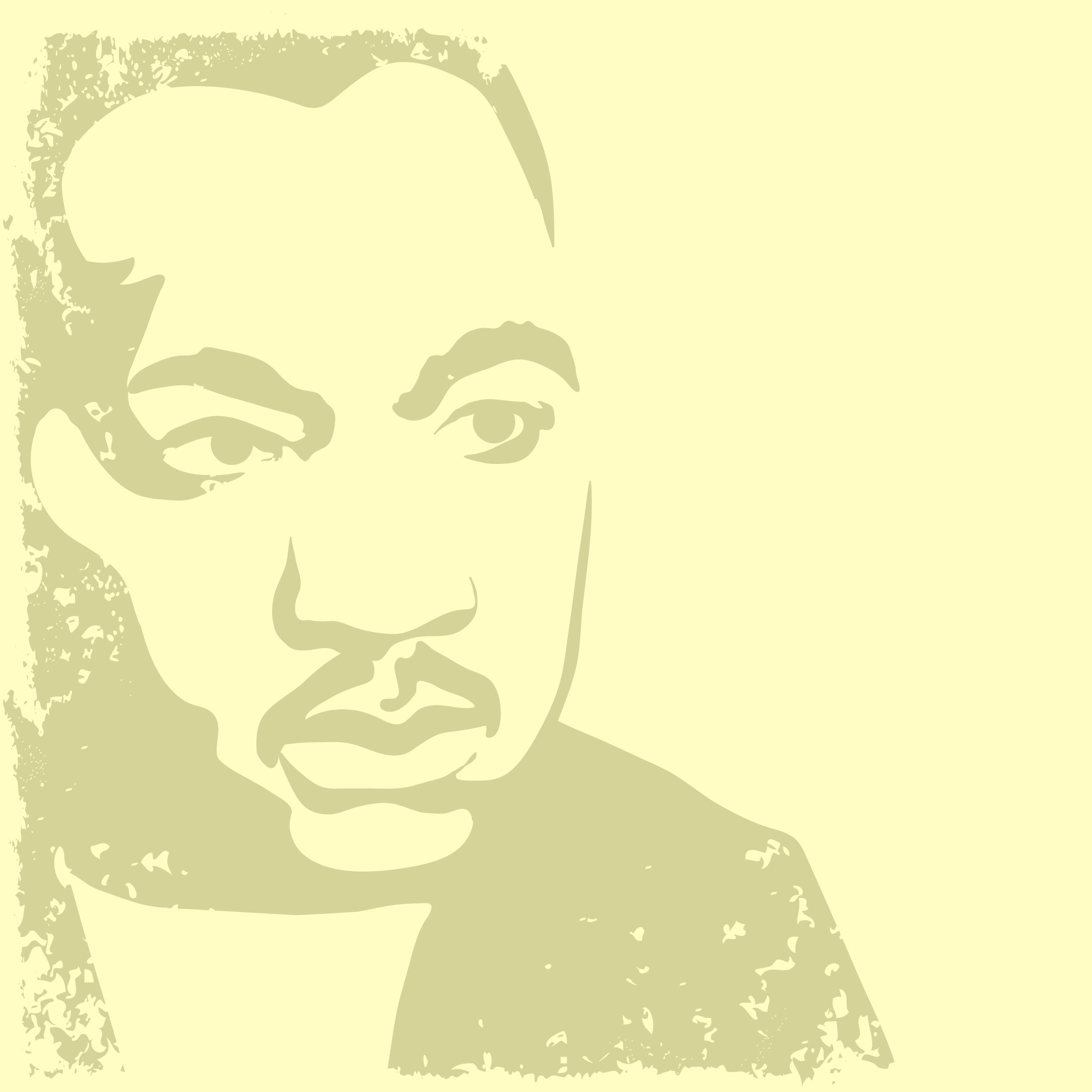 Preview for Stylized-monochrome-portrait-mlk-background-9346d