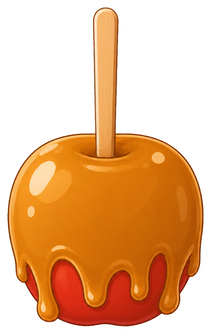 Preview for Halloween Candy Apple Sticker