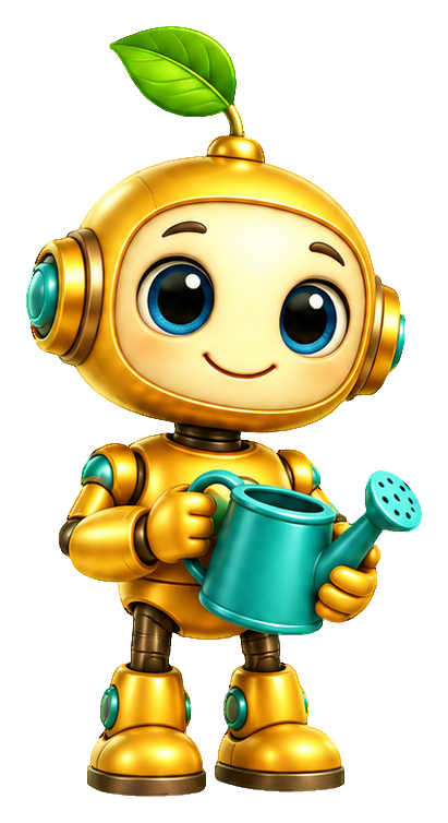 Preview for 3d Playful Robots Gardener Robot