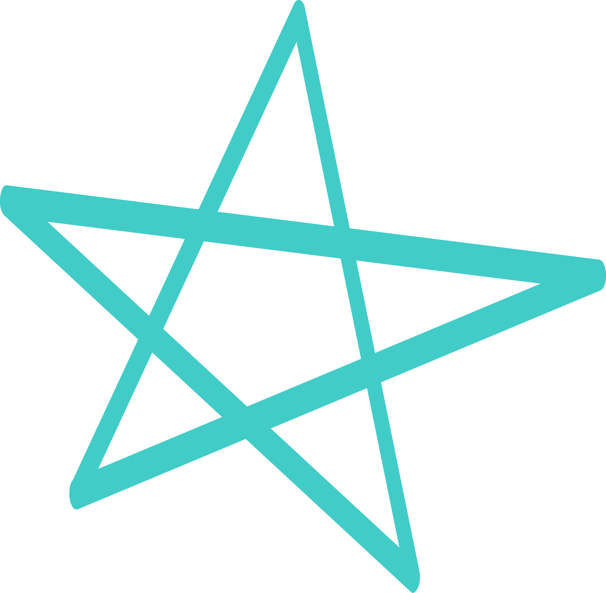 Preview for Teal-star-icon-design-back-to-sticker-0d33f