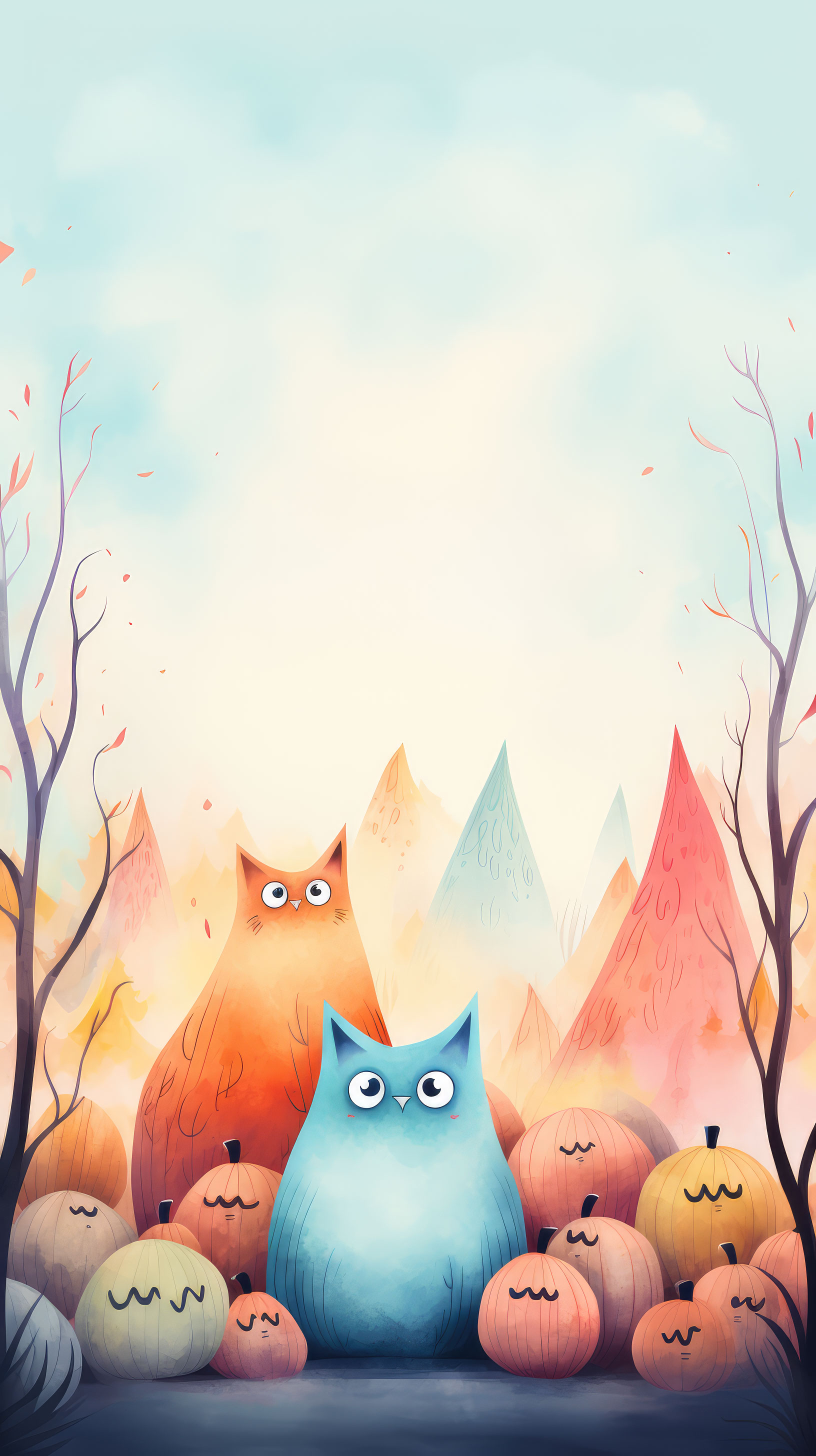 Preview for Halloween-owls-pumpkins-illustration-halloween-story-background-27fa9