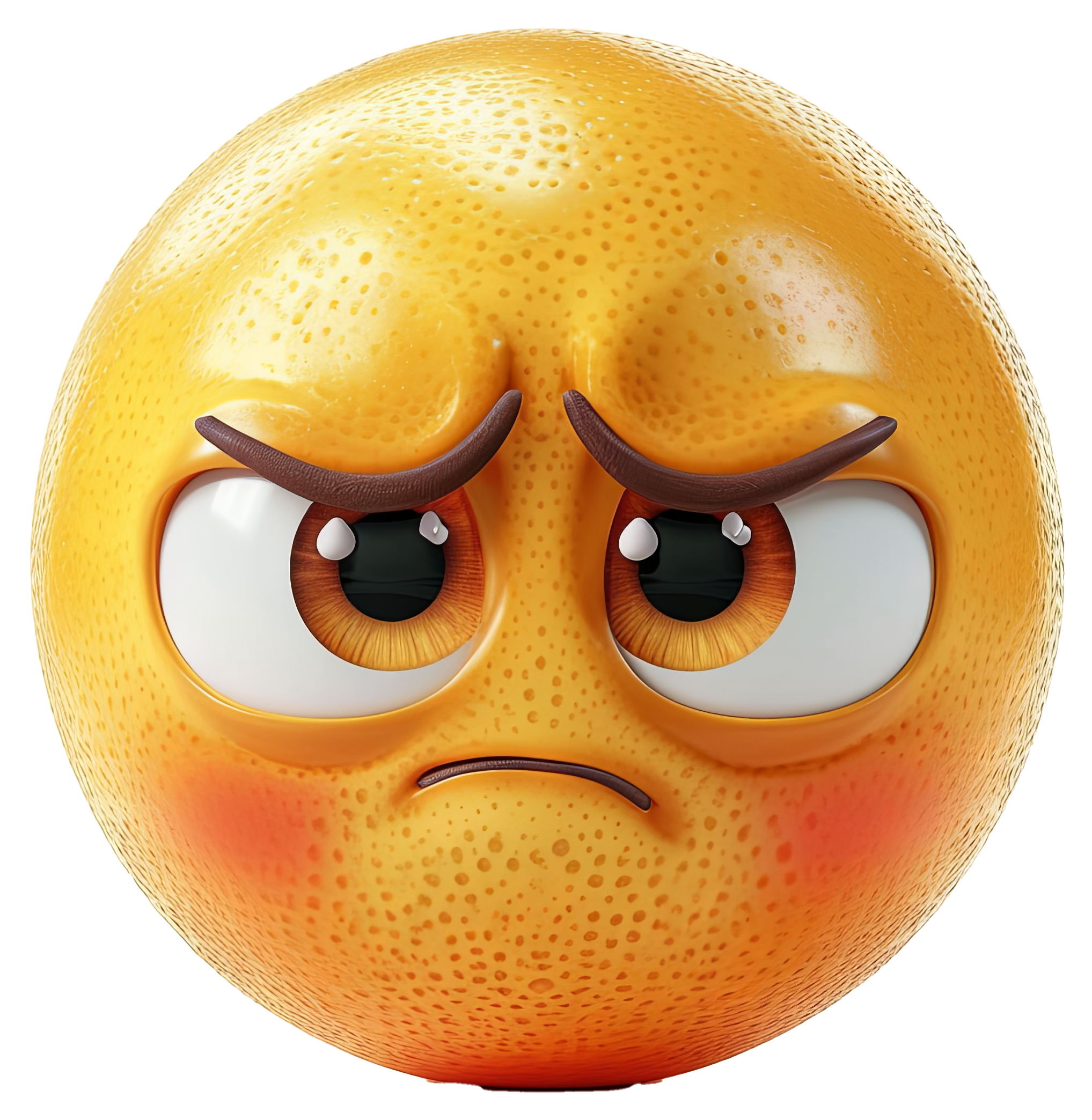 Preview for Angry-lemon-emoji-3d-render-3d-emoji-sticker-dbae3