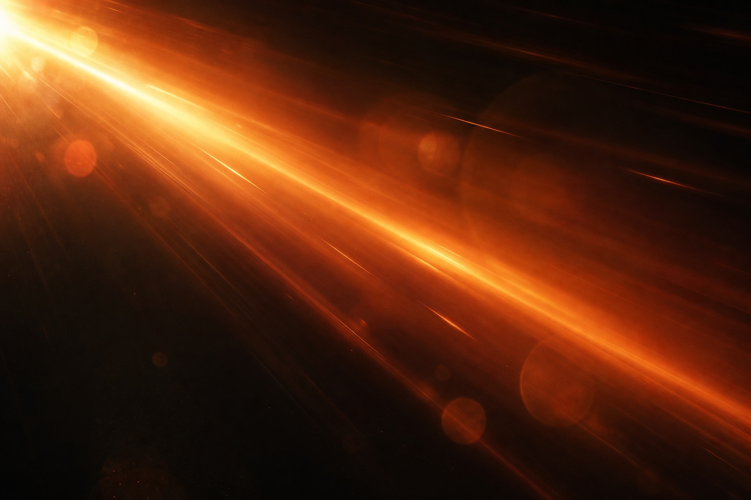 Preview for Cinematic Copper Light Leak Background