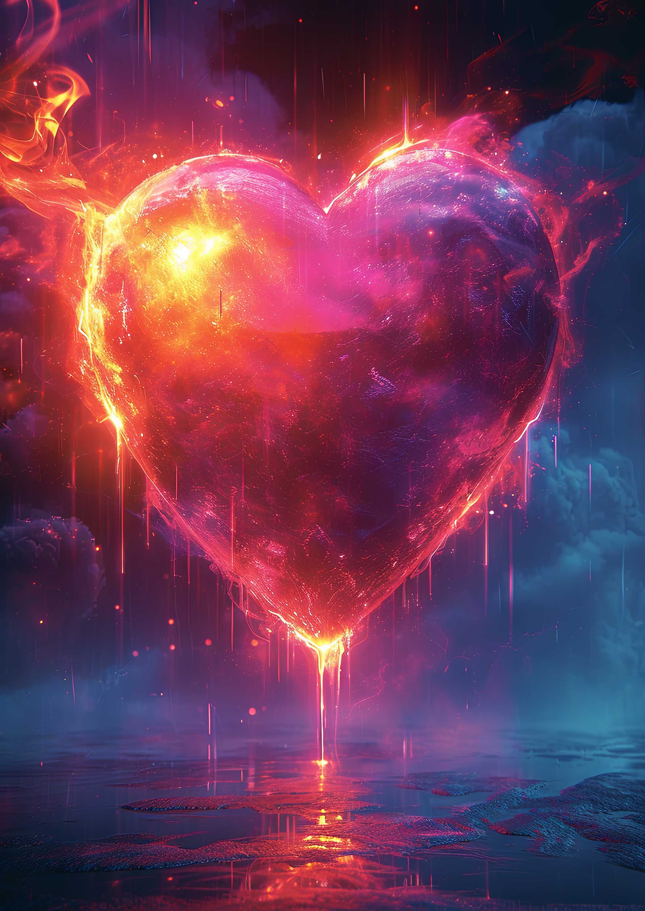 Preview for Fiery-heart-visual-representation-love-background-bbcf1