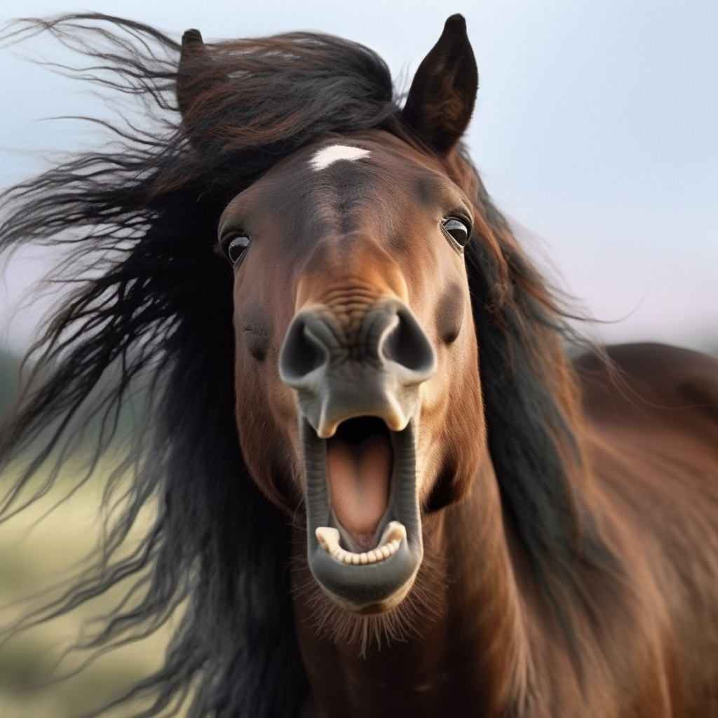Preview for Brown-horse-in-motion-animal-meme-background-1585b