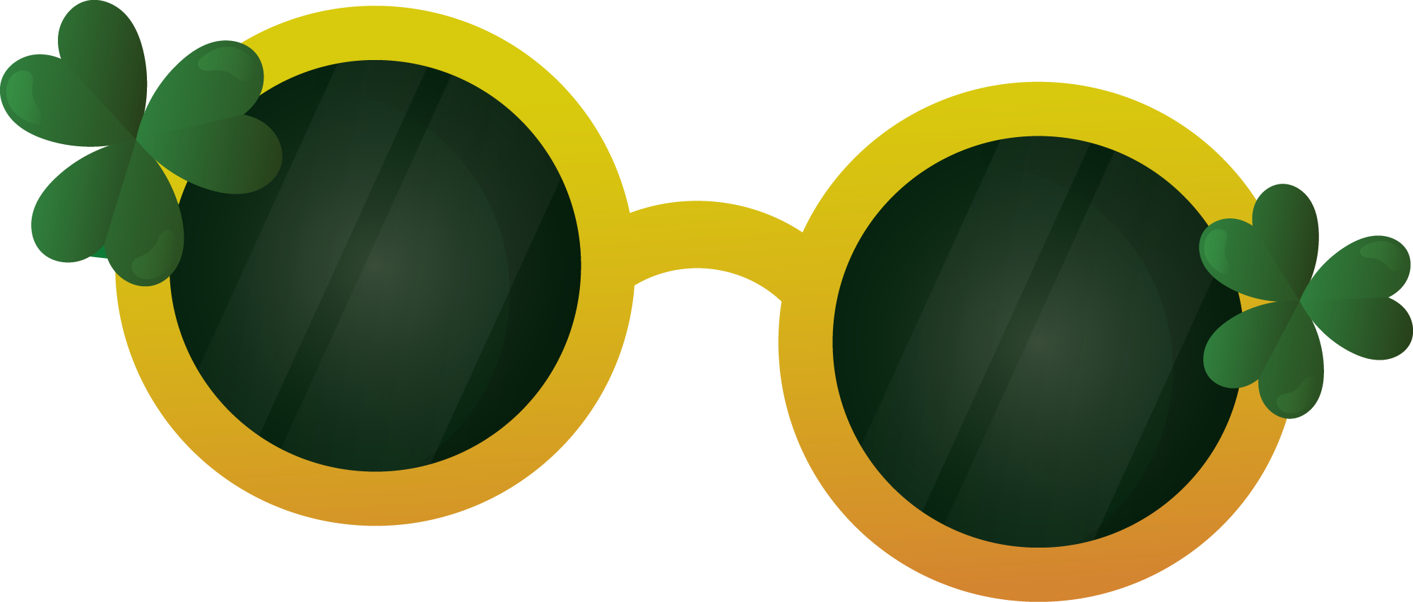 Preview for Lucky-st-patricks-day-glasses-sticker-dcb48