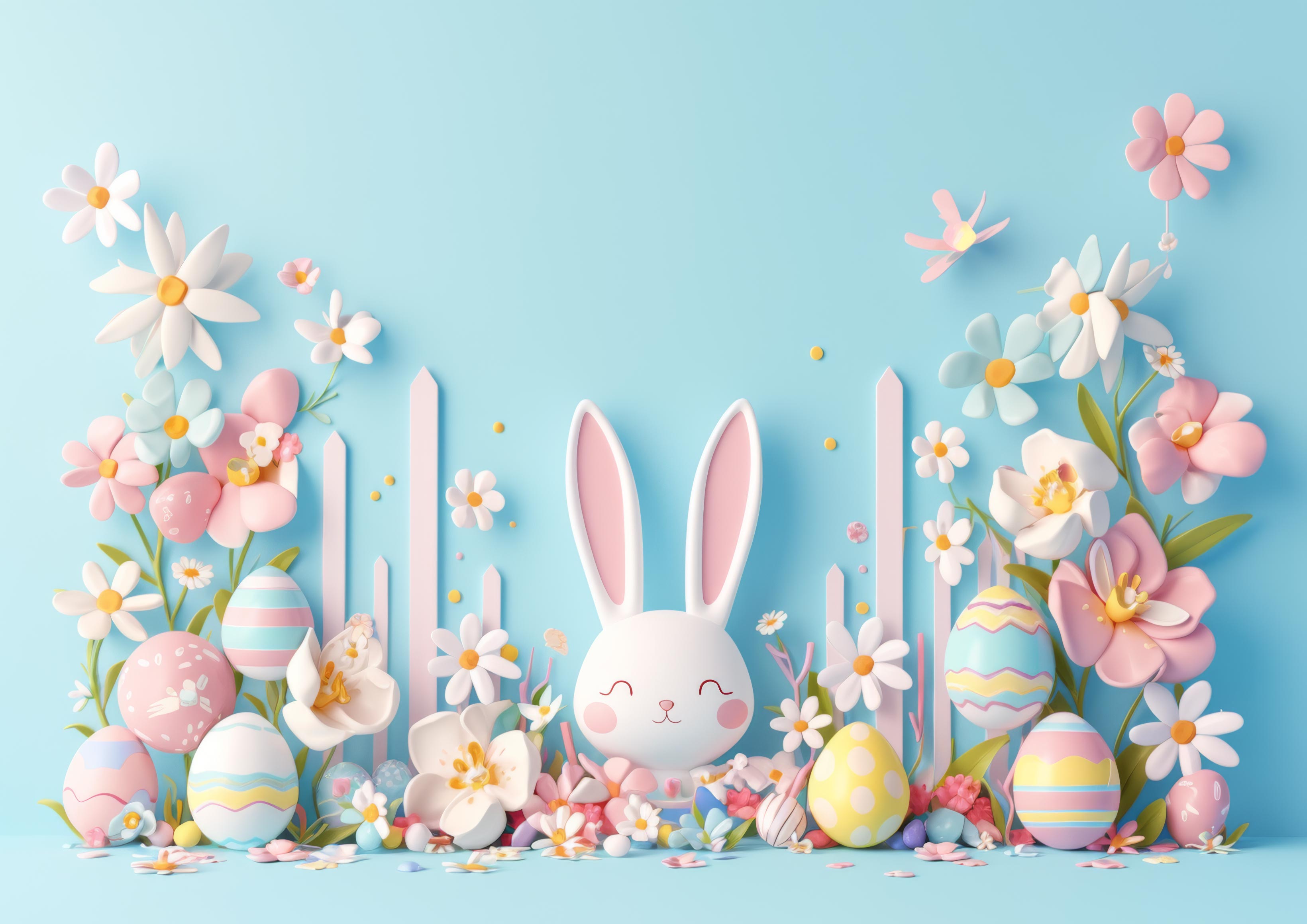 Preview for Easter-bunny-decoration-ideas-background-3fcf5