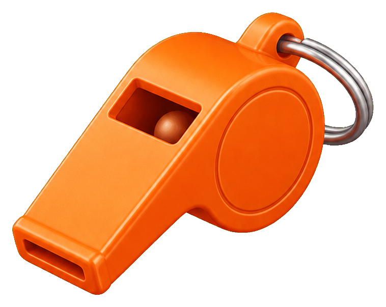 Preview for Orange Whistle Sticker