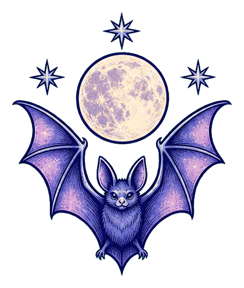 Preview for Amethyst Night Bat Sticker