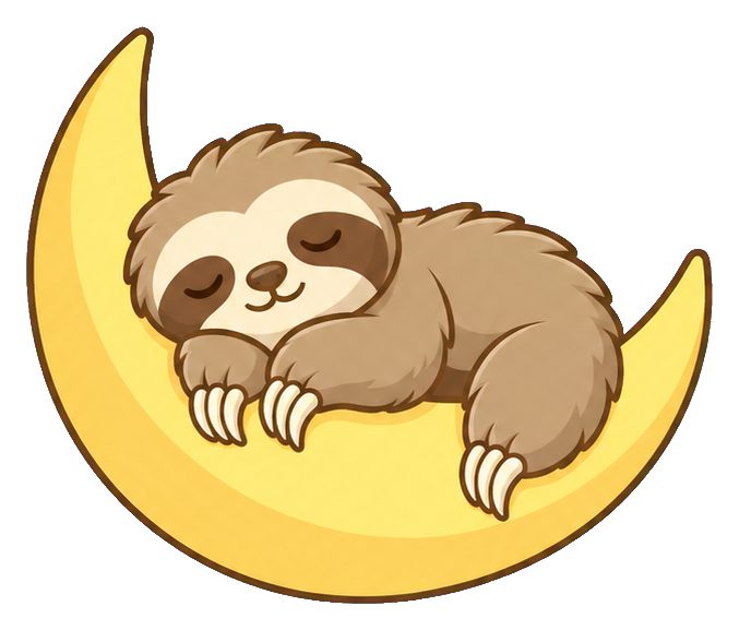Preview for Sleepy Sloth Moon Dreams
