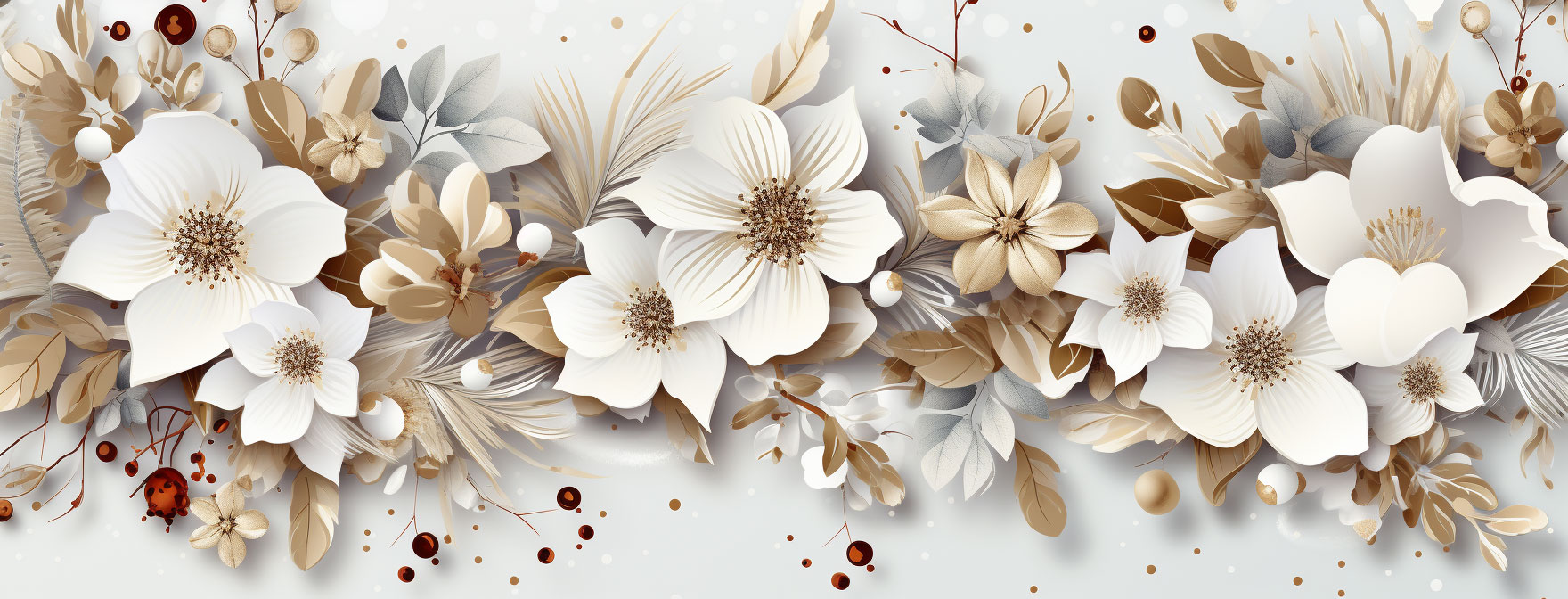 Preview for Floral-design-elements-christmas-cover-background-ad275