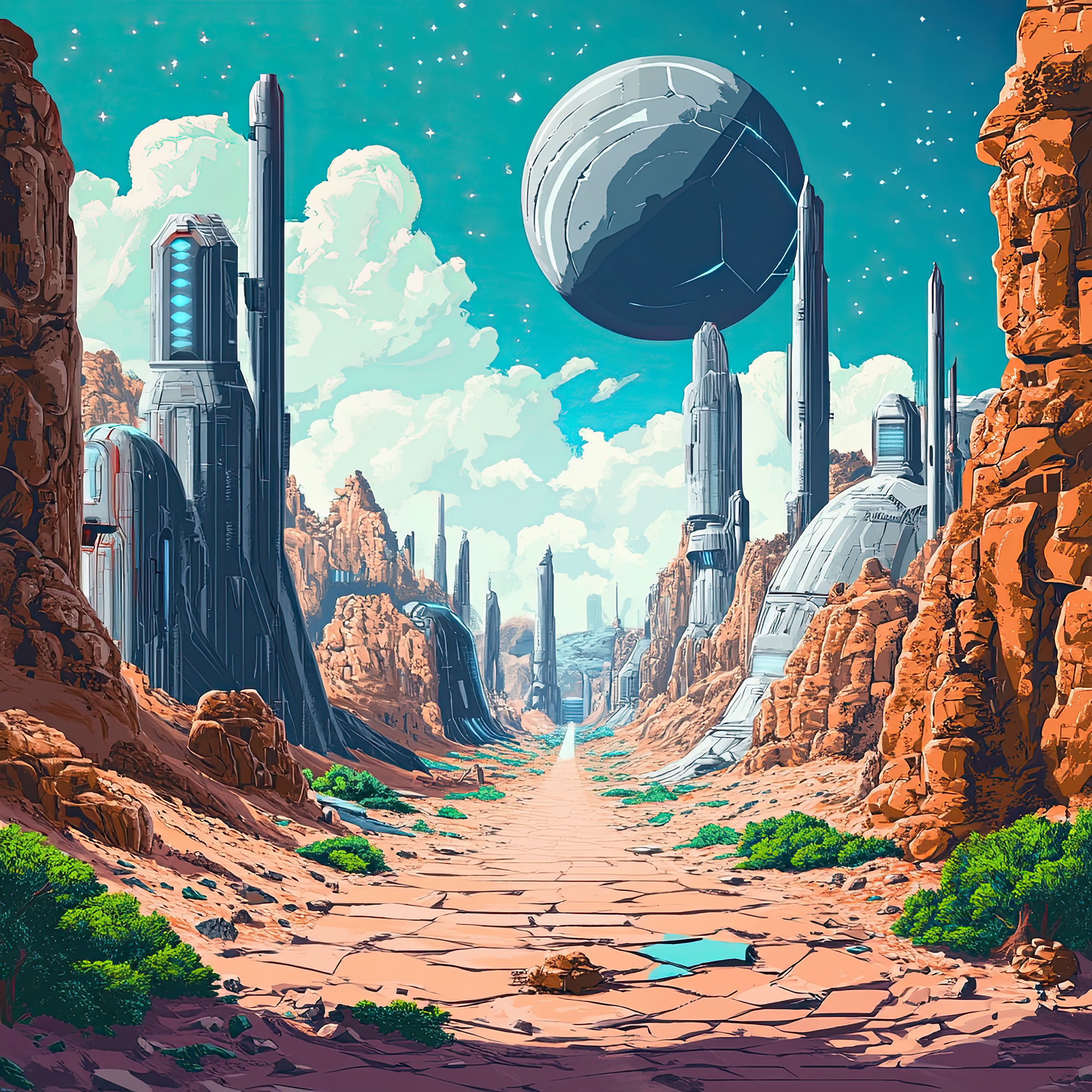 Preview for Futuristic-alien-cityscape-sci-fi-backdrop-background-587ab