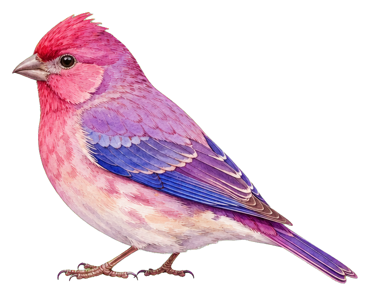 Preview for Lavender Finch Sticker