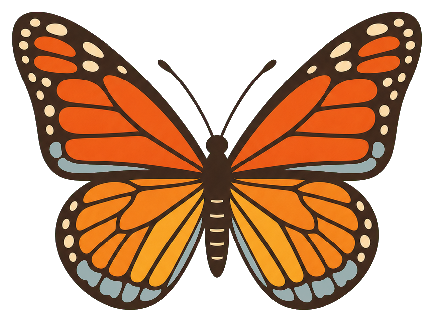 Preview for Monarch Butterfly Sticker For Photo Designs