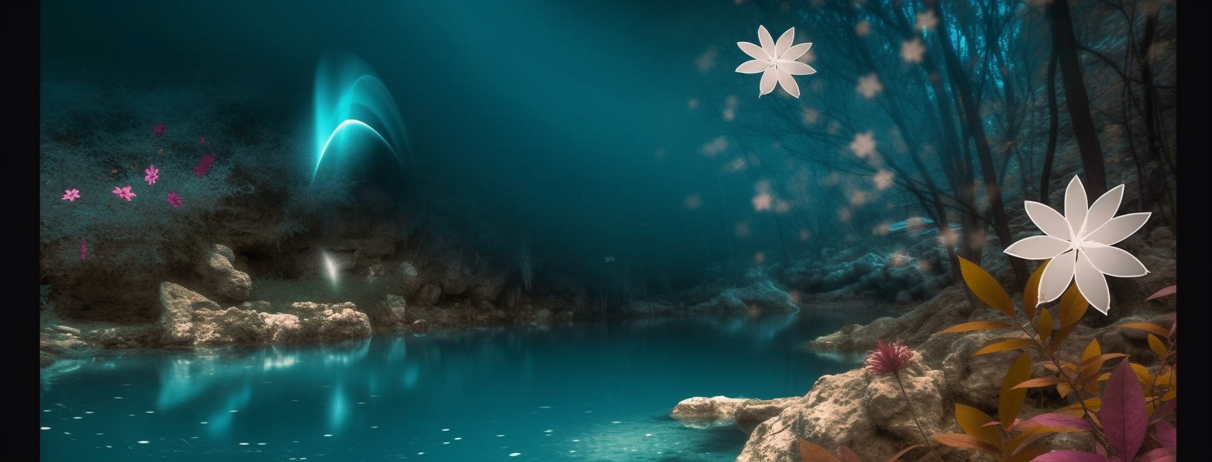 Preview for Mystical-forest-landscape-ai-facebook-background-5826c