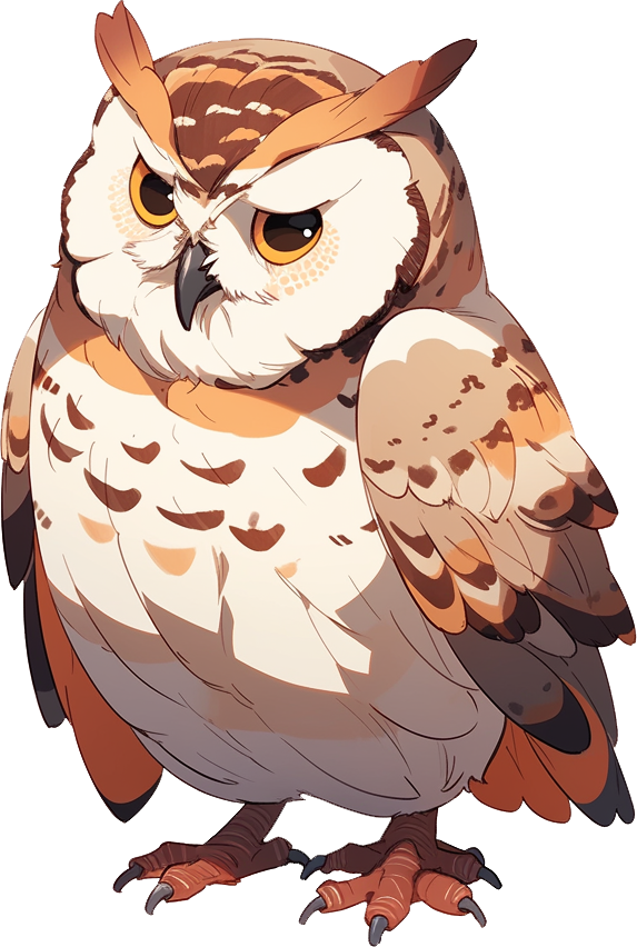 Preview for Cartoon-owl-illustration-owls-sticker-79eaa
