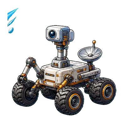 Preview for Lunar Rover Sticker Graphic