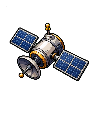 Preview for Satellite Sticker Graphic