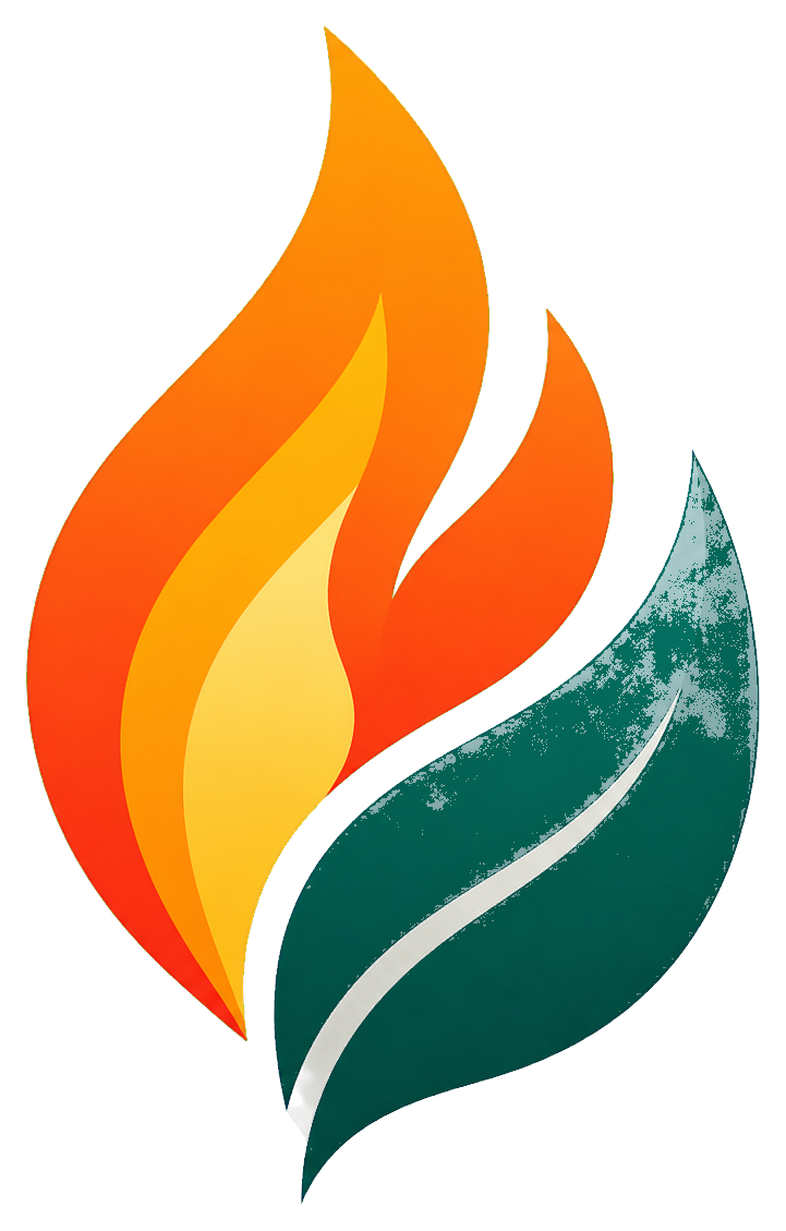 Preview for Flame Leaf Sticker Graphic