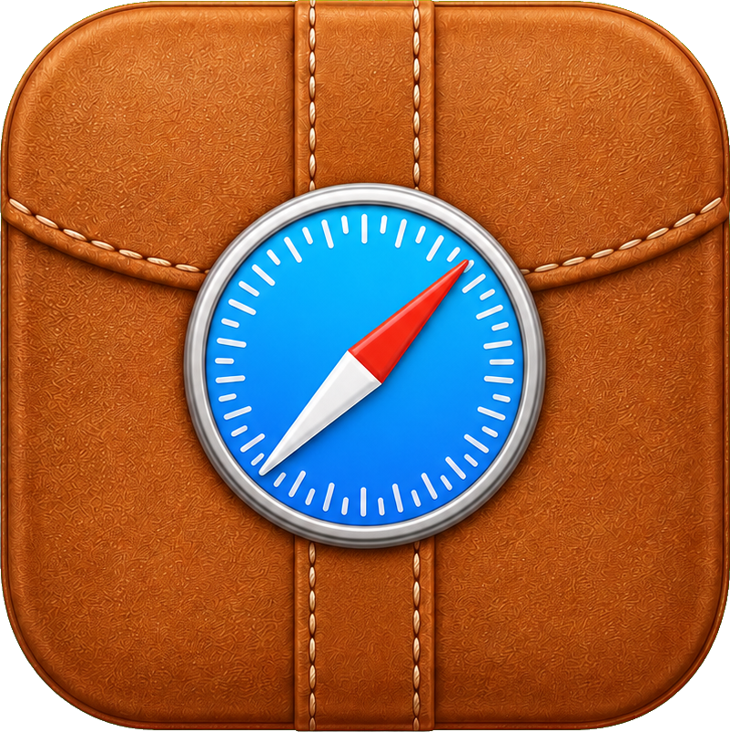 Preview for Leather Safari App Icon Sticker