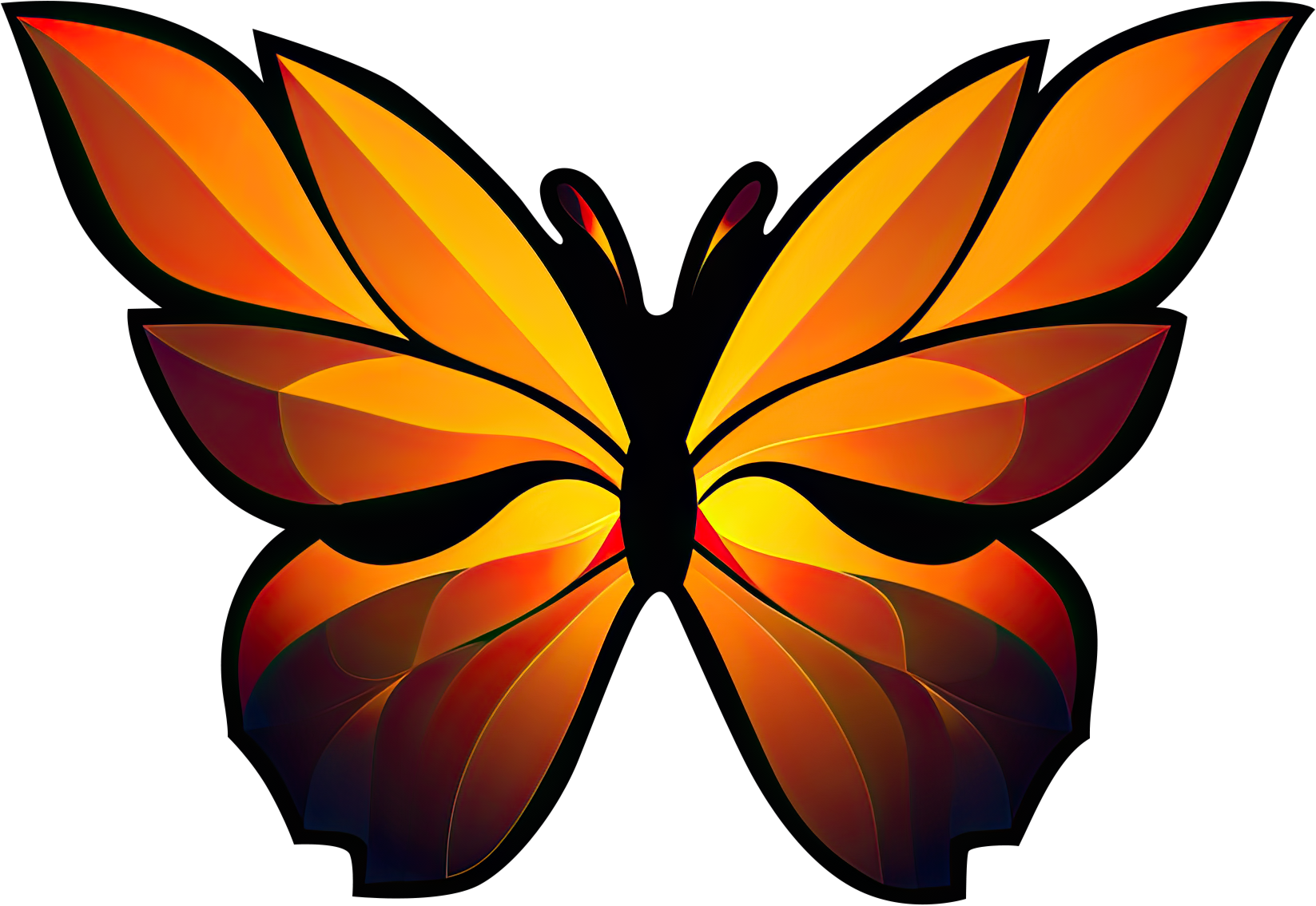 Preview for Butterfly-logo-design-template-logo-animal-sticker-33cdc