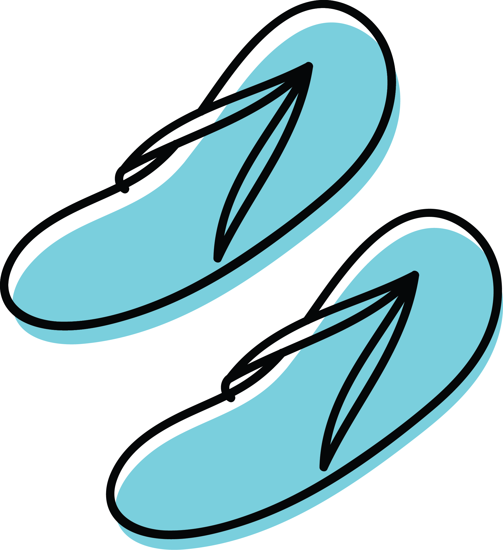 Preview for Flip-flops-illustration-summer-sticker-6c8fe