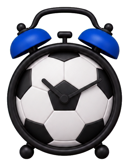 Preview for Soccer Alarm Clock Sticker