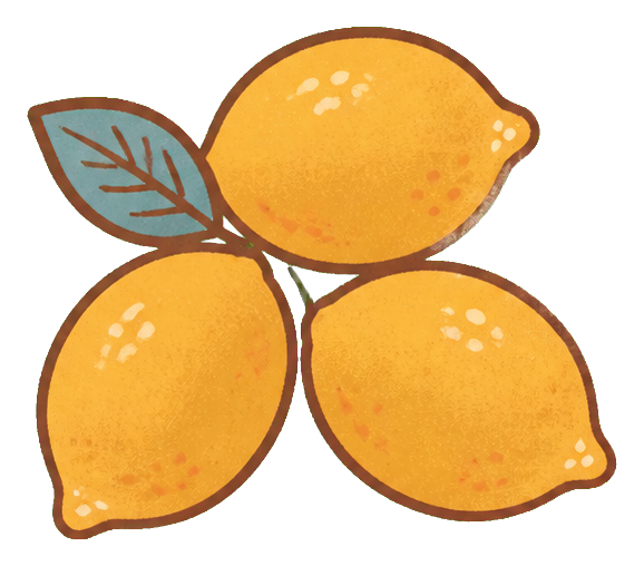 Preview for Golden Lemon Trio Sticker