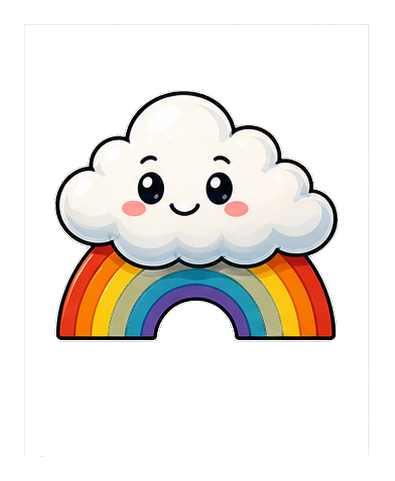 Preview for Rainbow Cloud Sticker