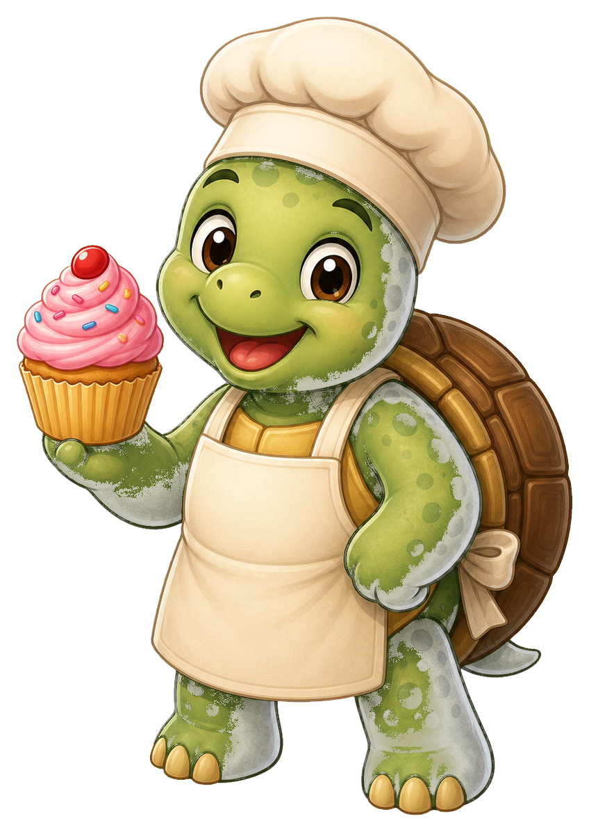 Preview for Baker Turtle Sticker