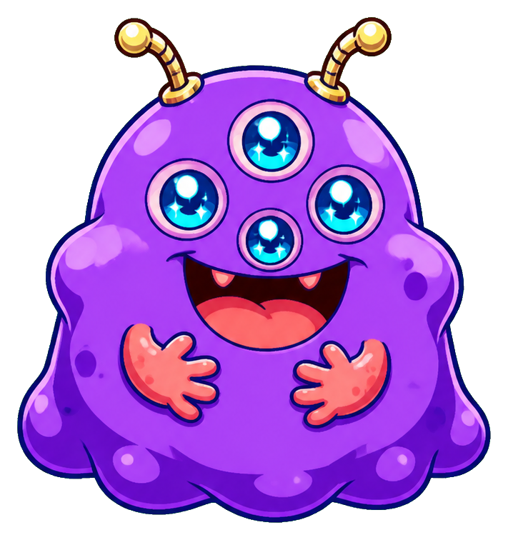 Preview for Anime Alien Creature Sticker