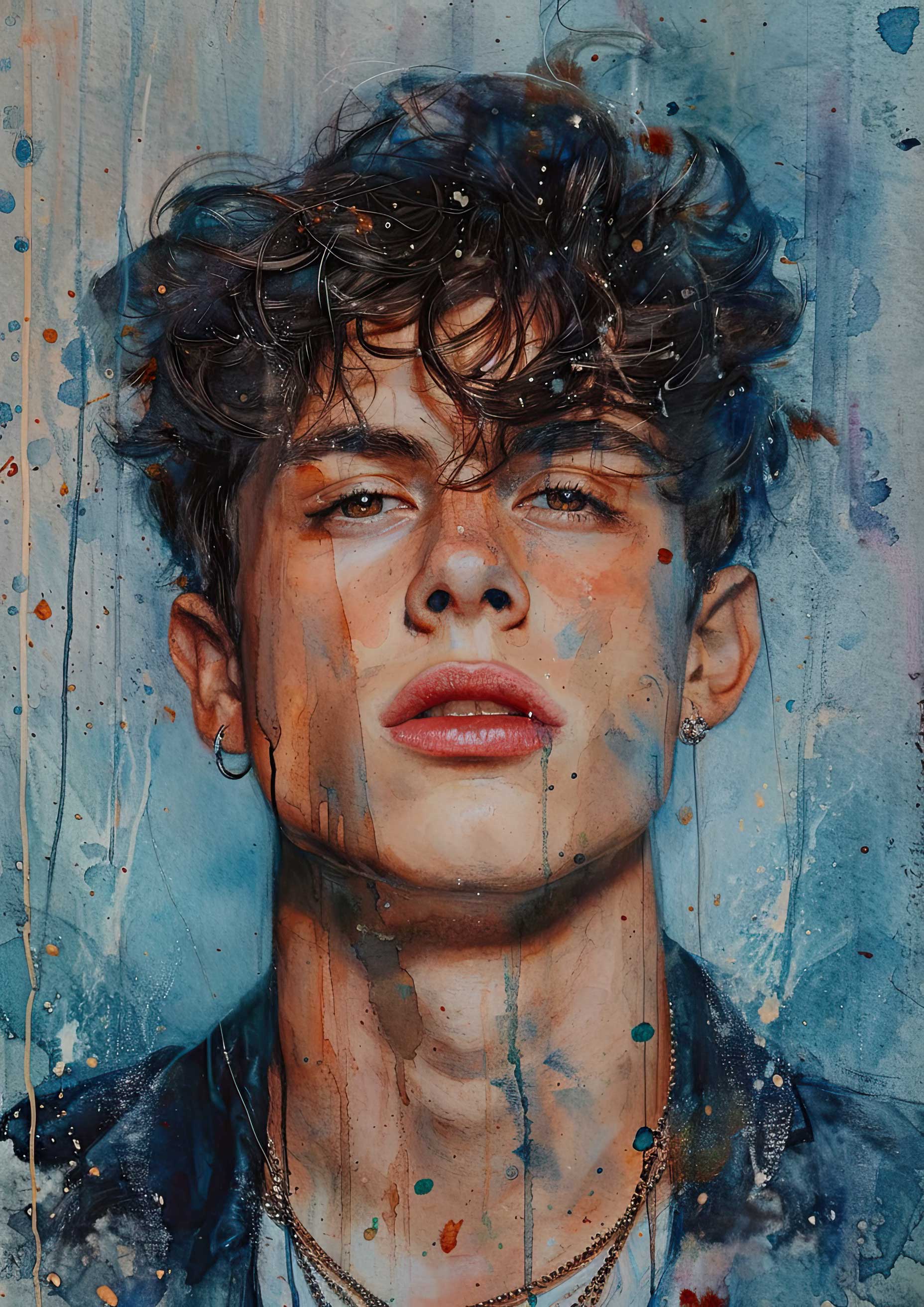 Preview for Vibrant-portrait-young-man-celebrities-background-c153f