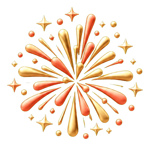 Preview for 50th Birthday Celebration Firework Sticker