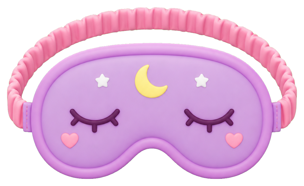 Preview for Sleep Mask Sticker For Cute Photo Props