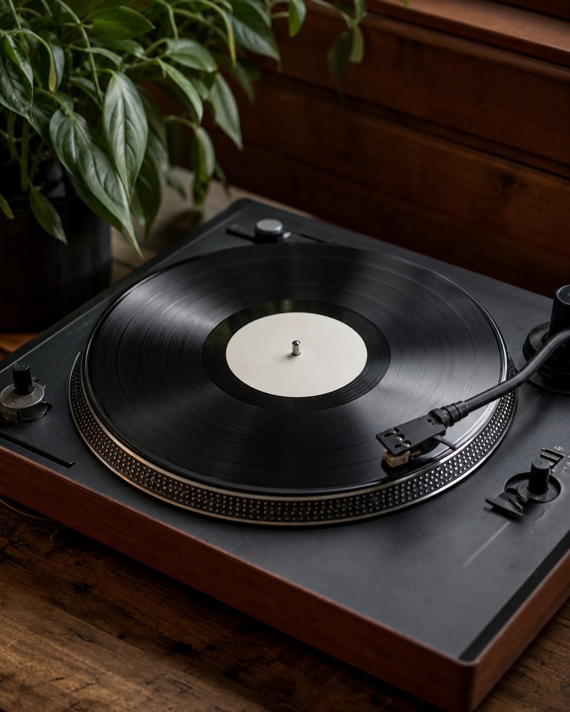 Preview for Turntable Record Player Stock Background