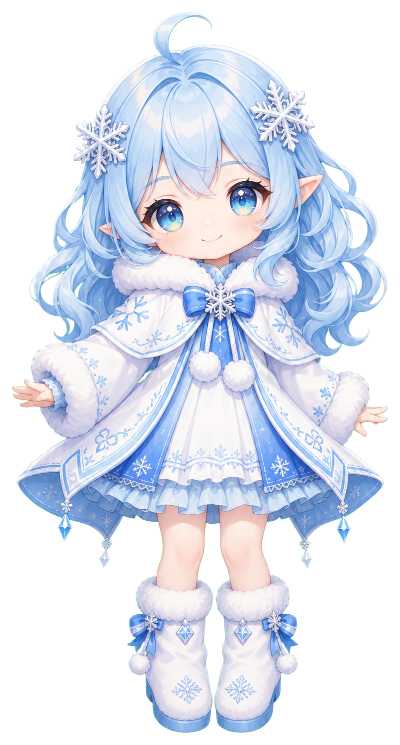 Preview for Chibi Snow Sprite Sticker