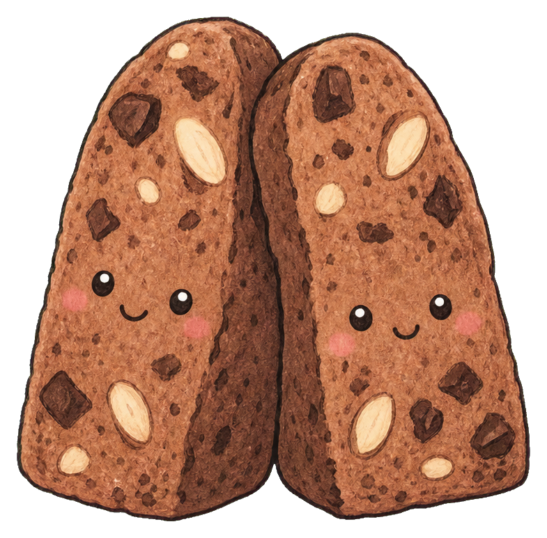 Preview for Chocolate Biscotti Pair Sticker