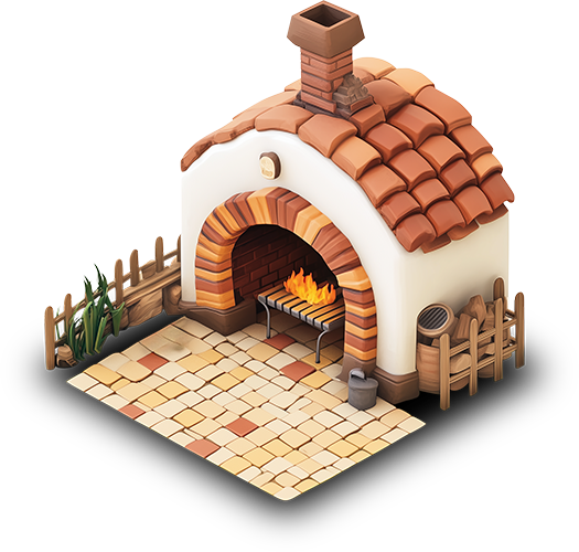 Preview for Outdoor-pizza-oven-illustration-hardscape-sticker-e4eb2