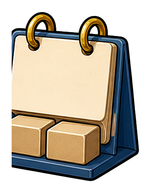 Preview for Blank Calendar Block Sticker